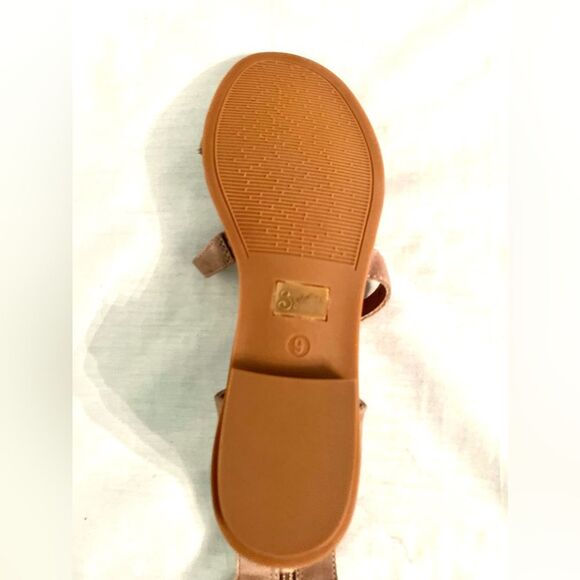 SEYCHELLES Gladiator Sandal in Taupe Faux Suede Size 9 NWOT - Picture 3 of 3